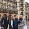 a part of the Glaswegian delegation at the Marienplatz